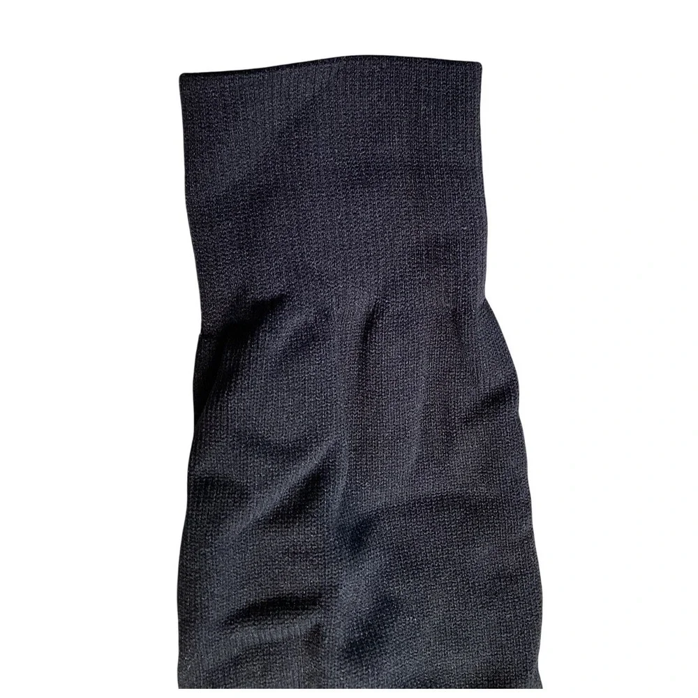 Unbranded Athletic Socks Youth OS Black Knee High Sports‎